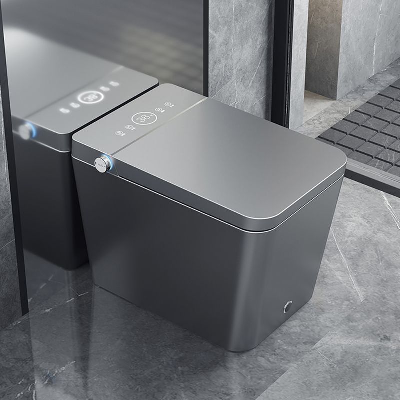 Modern Ceramic Flush Toilet Heated Seat Included Urine Toilet for Bathroom