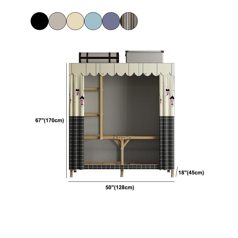 Metal Modern Cabinet for Bedroom Matte Finish Storage Cabinet