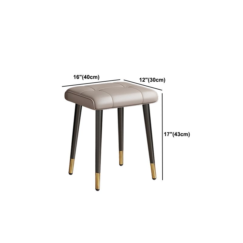 Modern Slate Top Vanity Makeup Table Set Grey Makeup Vanity Desk Table