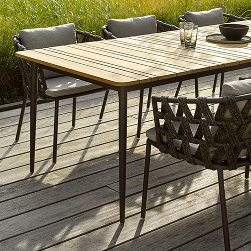 Bohemian Style Dining Set 1/4/5/7 Pieces Dining Table Set for Patio