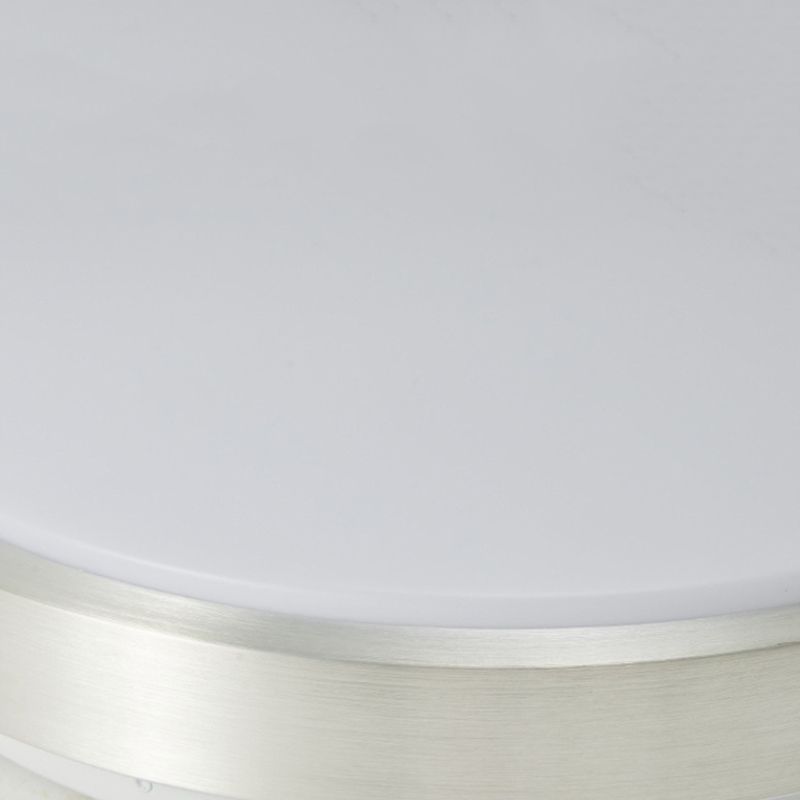 1-Flush ronde Mount Ceiling Lighting Fixture Modern Style Acrylique Led Flush Light