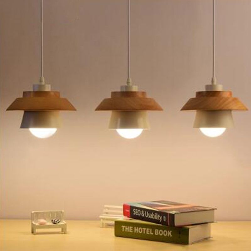 Geometric 1-Light Down Mini Pendant Metal Modern Style Down Lighting Pendant