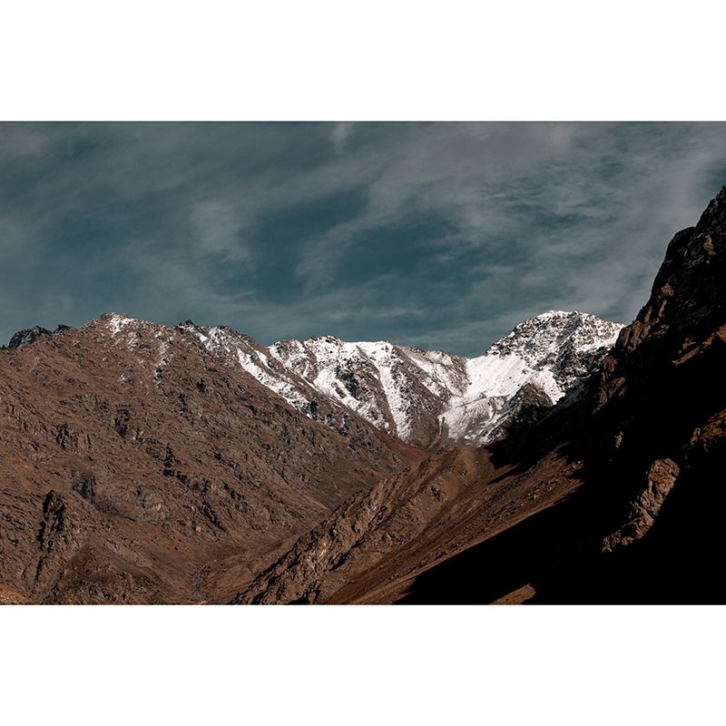 Photography Environment Friendly Mural Wallpaper Mountain Range Bedroom Wall Mural