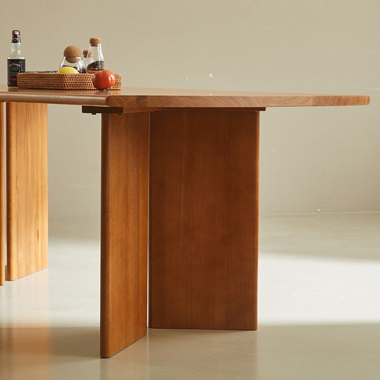 Rectangle Dining Table Solid Wood Dining Table for Dining Room