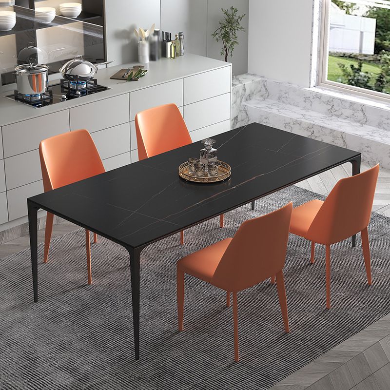 Modern Sintered Stone Dining Table Set 1/2/5/7 Pieces Dining Set for Home