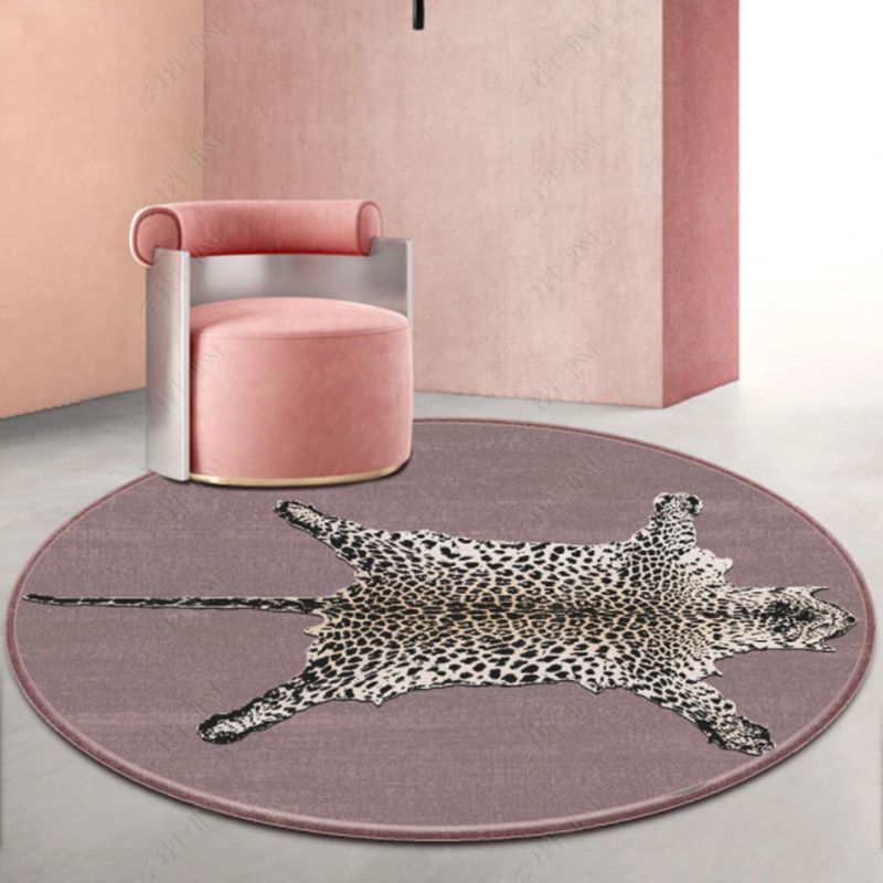 Fancy Modern Carpet Animal Pattern Polyester Area Tapijt Non-slip achterste tapijt voor thuisdecoratie