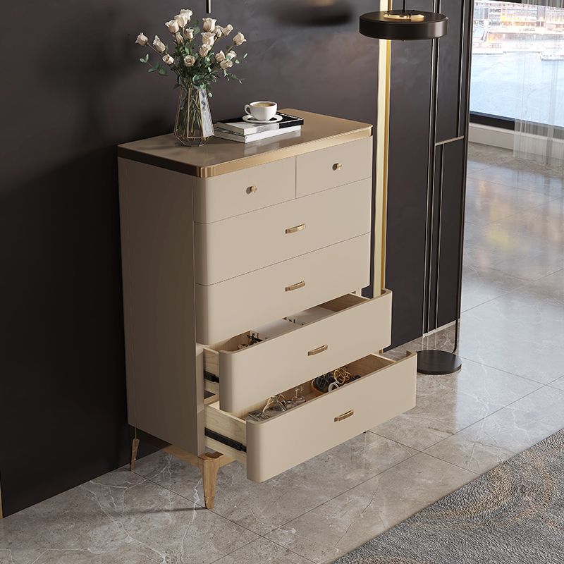 Modern Style Storage Chest Dresser Solid Wood Storage Chest for Bedroom