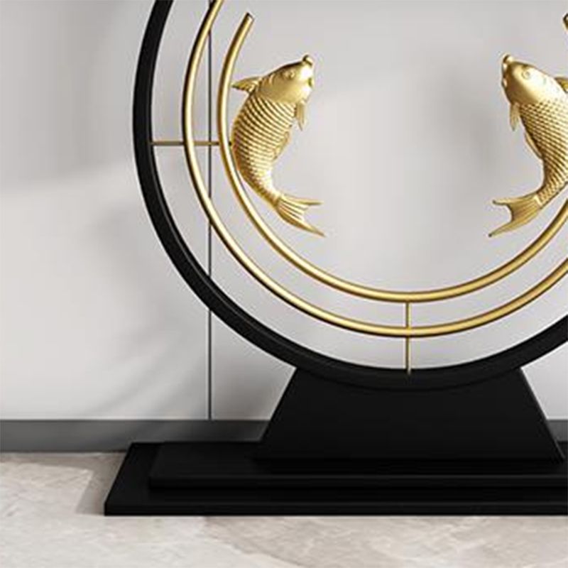 Half Moon Shape Contemporary Console Table Stone Console Sofa Table for Hall