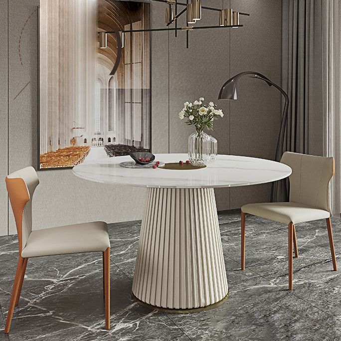 Glam 1/2/3/4/7 Pieces Dining Set Sintered Stone Dining Table Set for Dining Areas