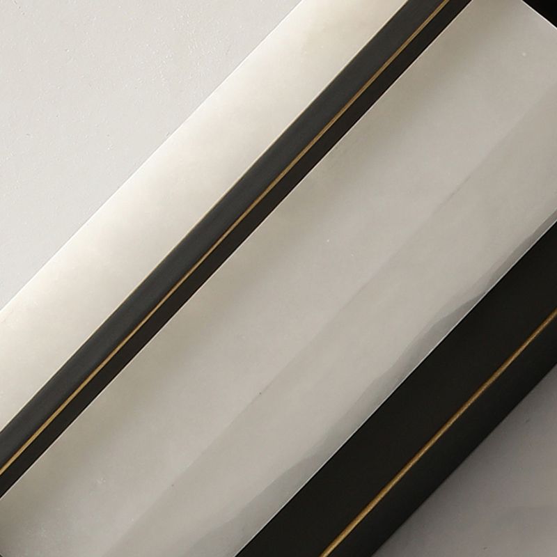 Modernism Wall Sconce Waterproof Outdoor Sconce Light Fixture with Marble