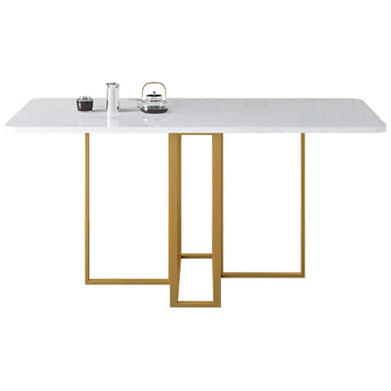 Rectangle Trestle Table Simplicity Style Folding Furniture,59"L x 29.5"W x 28.7"H