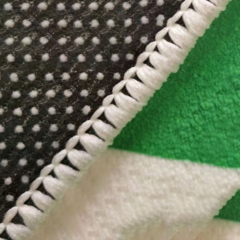 Bunter Gitterteppich aus Polyester, moderner, rutschfester, waschbarer Teppich für die Inneneinrichtung