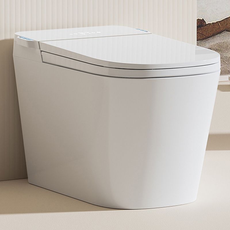 One Piece Toilet Modern Flush Toilet Floor Mounted Siphon Jet Toilet Bowl