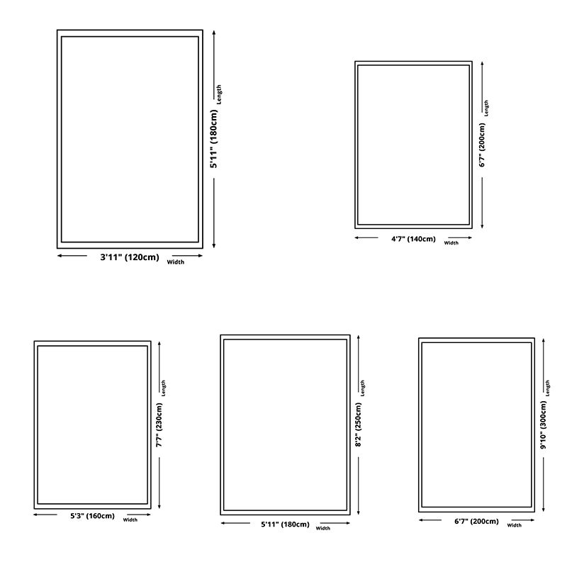 Reddish Brown Graphic Carpet Blending Modern Carpet Washable Carpet for Home Decor