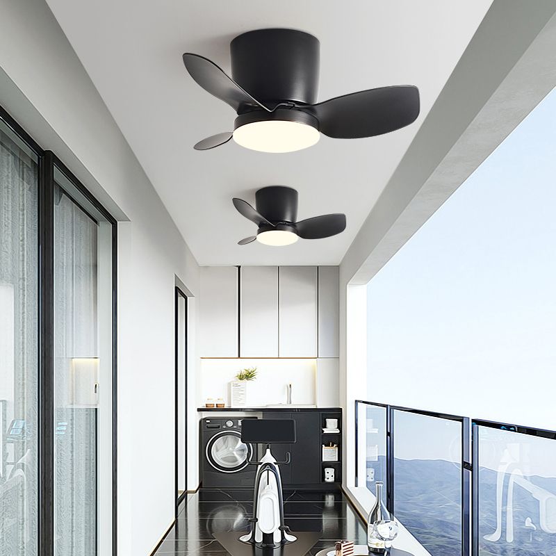 Ventilador de techo de estilo moderno Ligera 1 Luz de ventilador de techo para la habitación de los niños