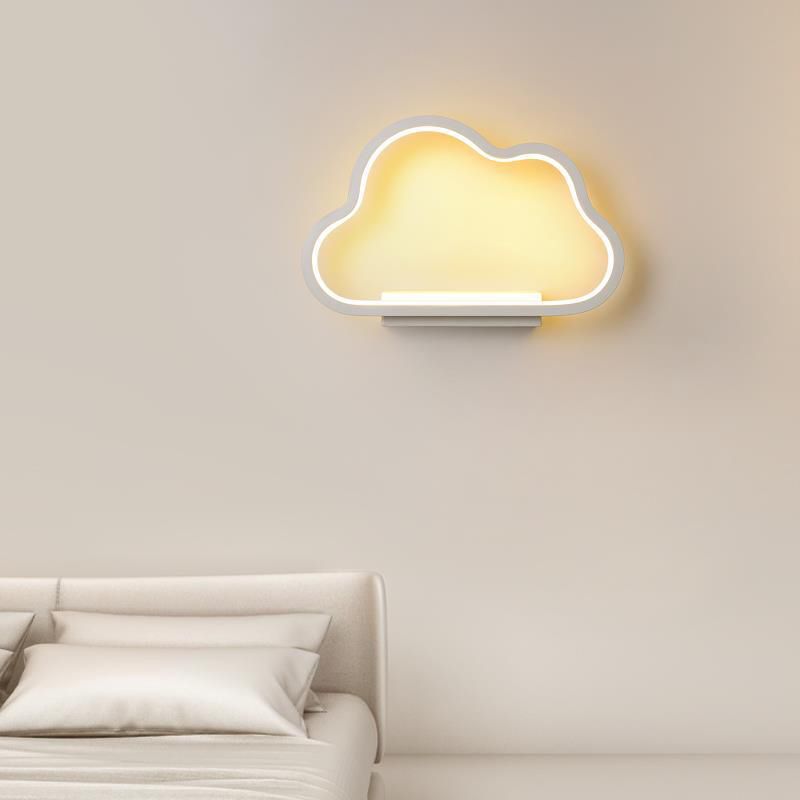 Children Wall Lamp LED Wall Mount Lamp with Silica Gel Shade for Kid's Room