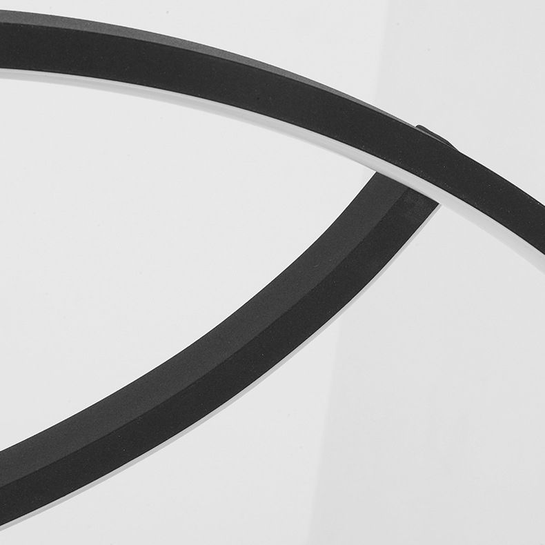 Luci a sospensione dell'isola dei viticci moderni fluidi di illuminazione il lampadario metallico per il ristorante