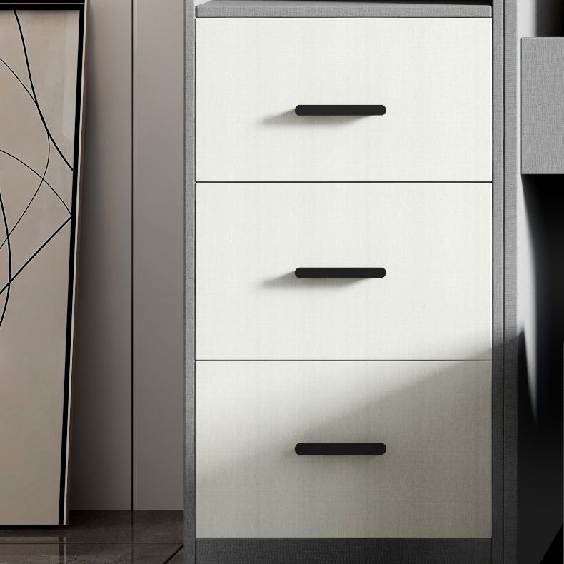 Glass and Wood Wardrobe Cabinet Modern Hinged Wardrobe Armoire