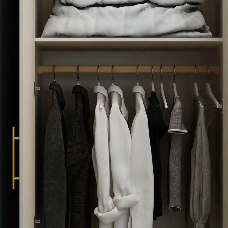 White Wood Wardrobe Armoire French Country Wardrobe Closet for Home