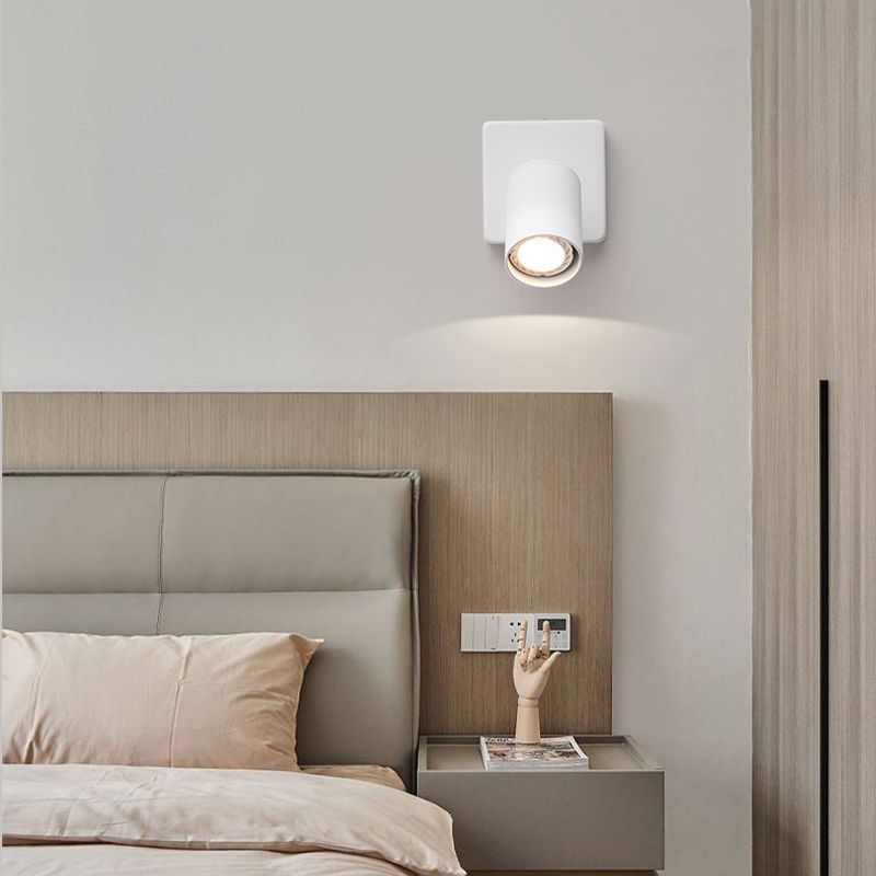 Modern Simple Aluminum Wall Light Cylinder Shape Wall Lamp for Living Room