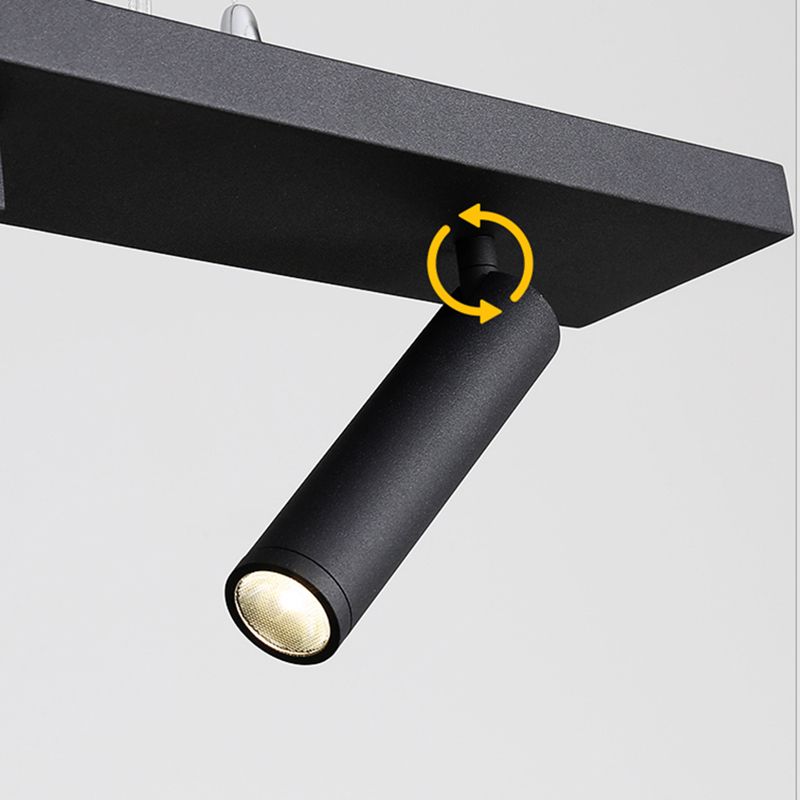 Accesorios de iluminación de lámpara de iluminación lineal de metal lineal lámpara de iluminación moderna