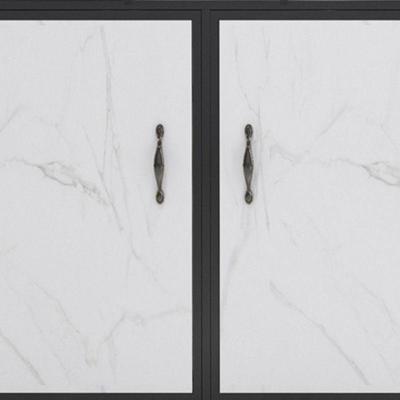 Open Back Bookshelf Industrial Style Solid Wood Bookcase for Home Office