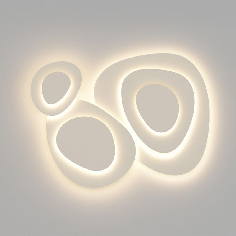 Modern Ceiling Light LED Ceiling Mount Light with Acrylic Shade for Bedroom