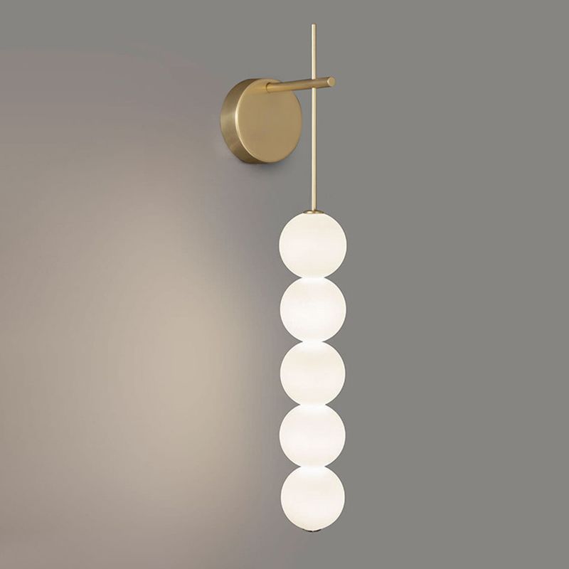 Simple Shape Wall Light Sconces 1 Light Wall Lighting Fixtures for Bedroom