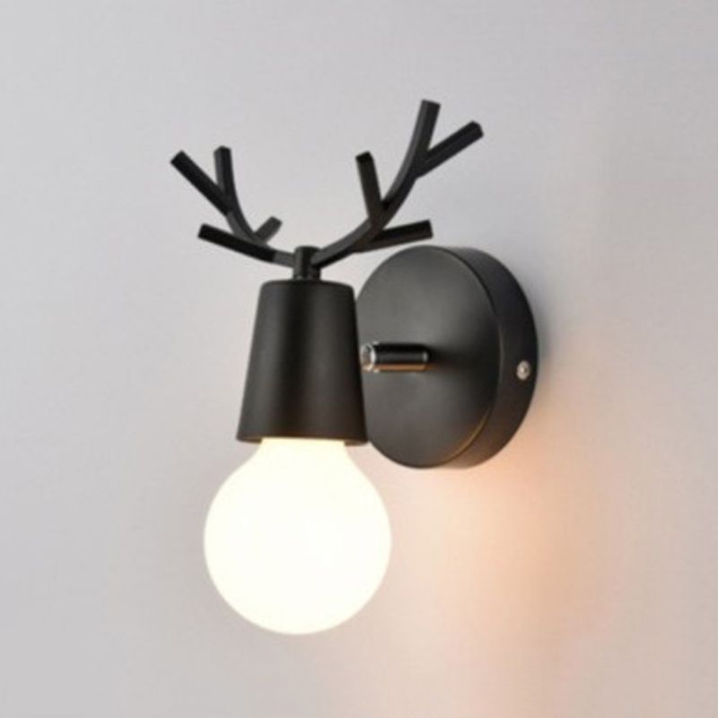 Bras swing petit lampe murale macaron métal