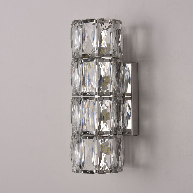 Post-Modern Wall Sconce Crystal Wall Light Fixture for Hallway