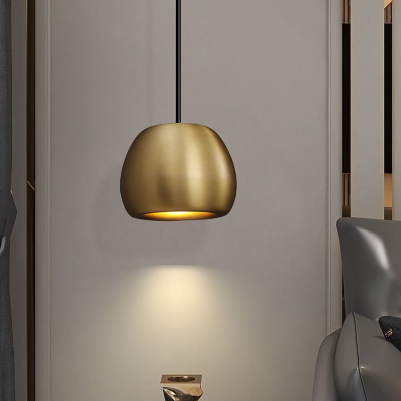 Bulbe métalle suspendu à la lumière de style postmoderne de style postmoderne