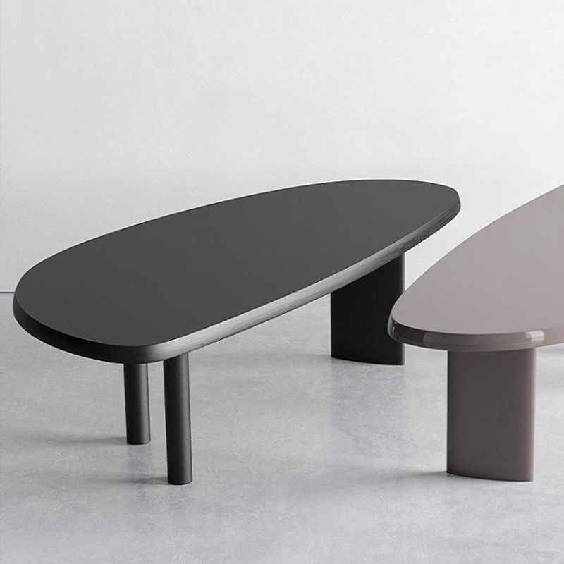 Modern Gray Wood Counter Table Specialty Dining Table for Kitchen