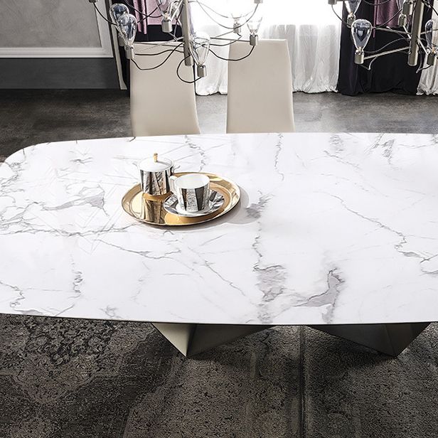 Contemporary Style Rectangle Table Set 1/5/6 Pieces Dining Set for Home