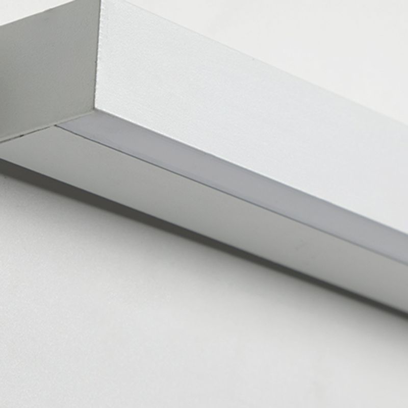 Linear Shape Metal Wall Light Modern 1-Light Wall Mounted Light Fixture