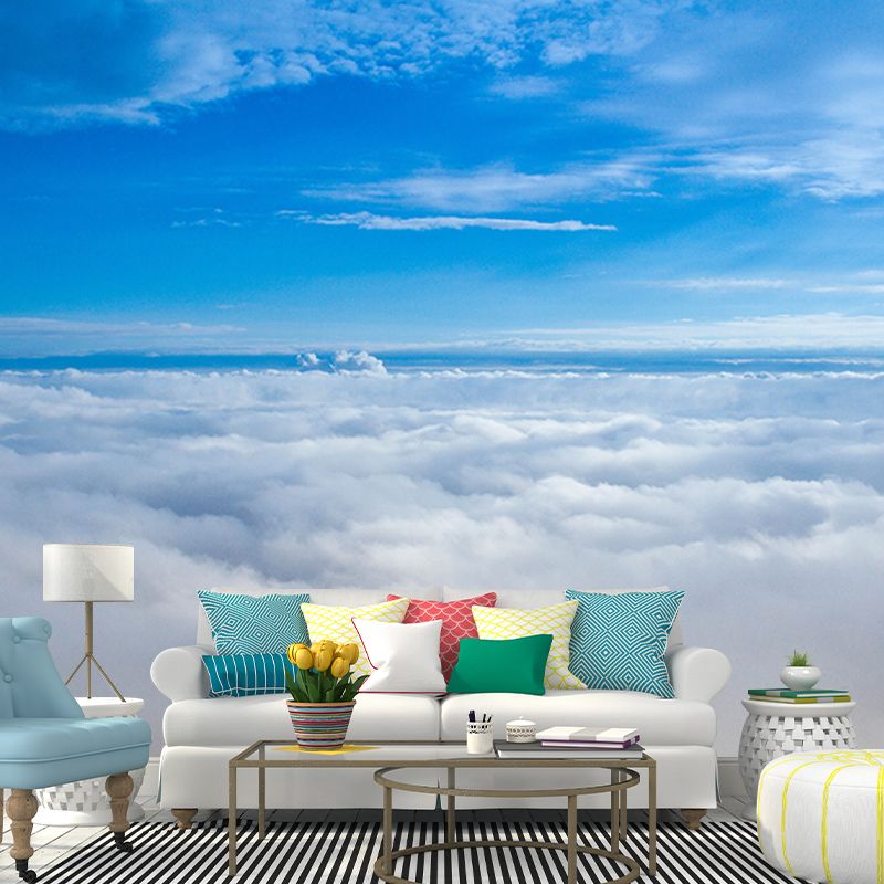 Colorful Sky Mildew Resistant Mural Wallpaper Living Room Wall Mural