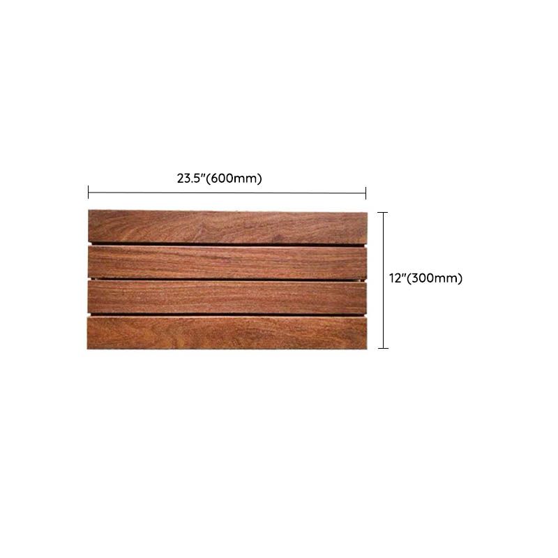 Basic Wood Flooring Tiles Interlocking Outdoor Patio Flooring Tiles