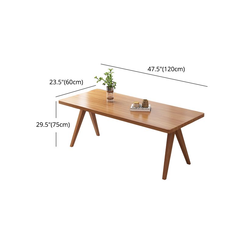 Modern 1/4/5/7 Pieces Rectangle Dining Table Set Pine Wood Dinette Set