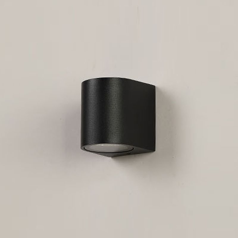 Moderne Aluminium -Wandleuchte geometrische 1 Lichtwandwaschung für Schlafzimmer