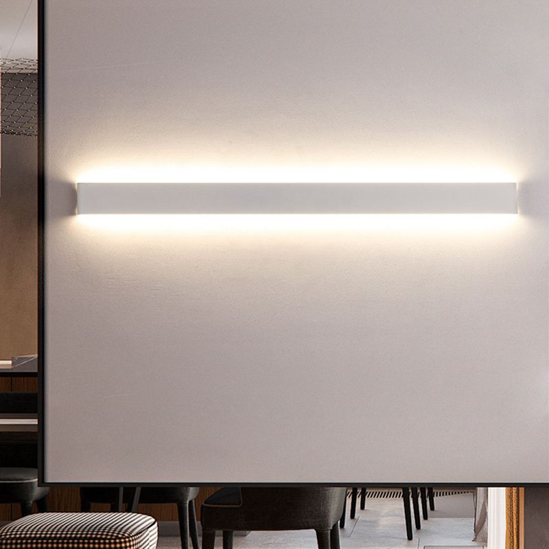 Moderne lineare Wandhalterung beleuchtet Acrylwandmontagebeleuchtung für Schlafzimmer