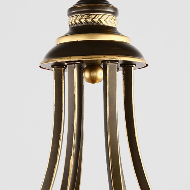 Lampadario in stile americano lampadario multi -testa appeso alla luce per il salotto