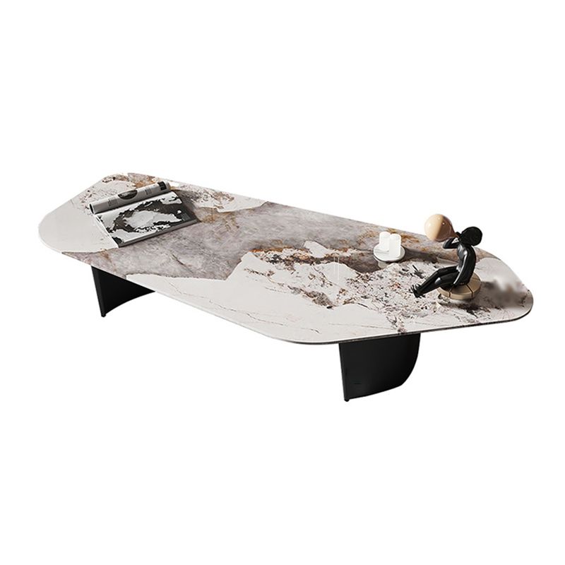 Italian Slate Special-shaped Table Modern Minimalist Designer Irregular Coffee Table
