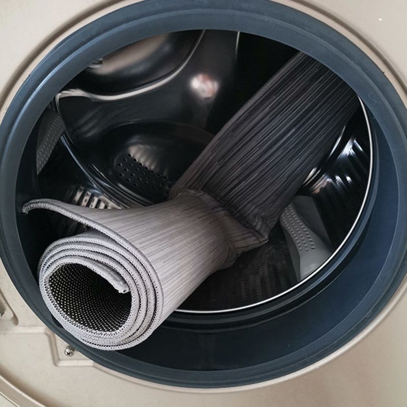 Fancy Plaid Print Area Rug Modern Polyester Area Carpet Non-Slip Backing Rug for Drawing Room