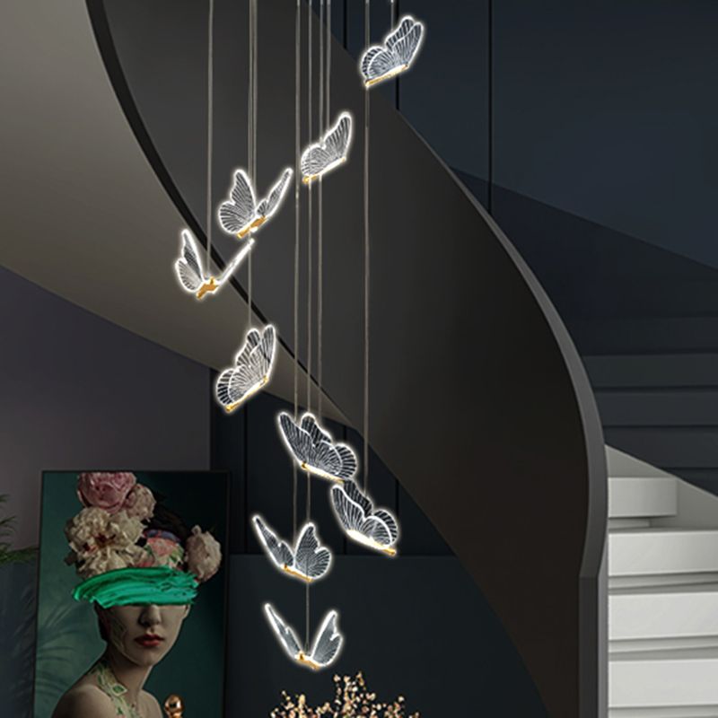 Moderner Butterfly Hanging Deckenleucht