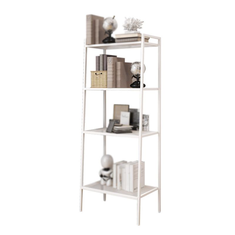 57.87" H Bookshelf Industrial Style Steel 4 Shelves Shelf for Home Office