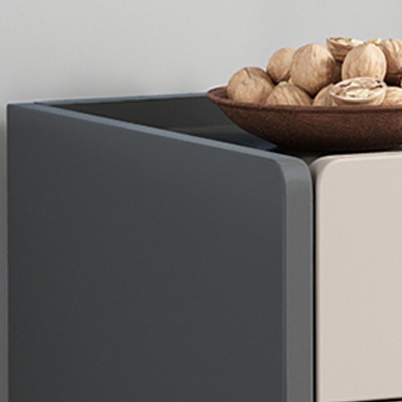 15.74" Wide Modern Accent Chest with Soft Close Drawers Wood Chest