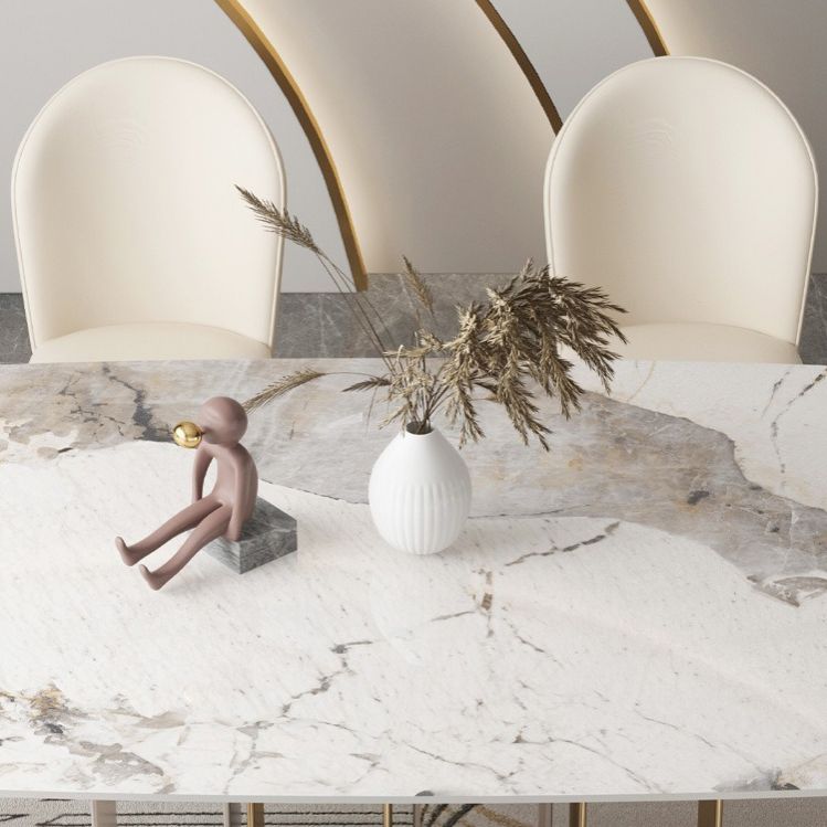 Designer Style 1/2/4/5/6/9 Pieces Dining Set Sintered Stone Dining Table Set