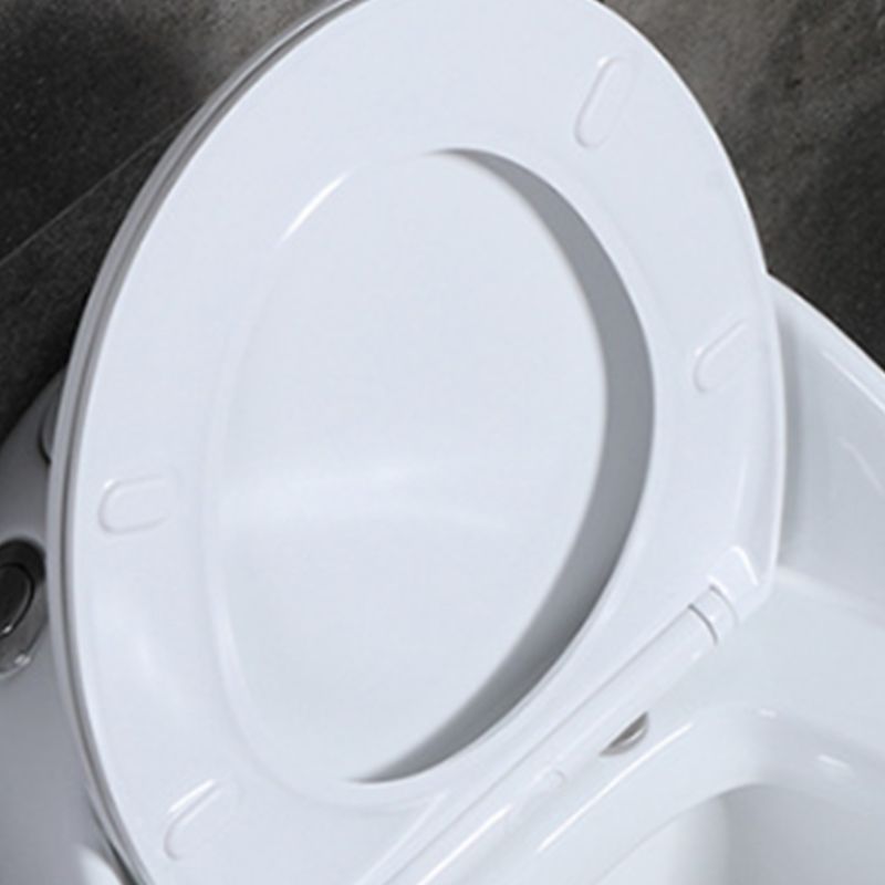 Contemporary 1 Piece Flush Toilet Floor Mounted Toilet Bowl for Bathroom