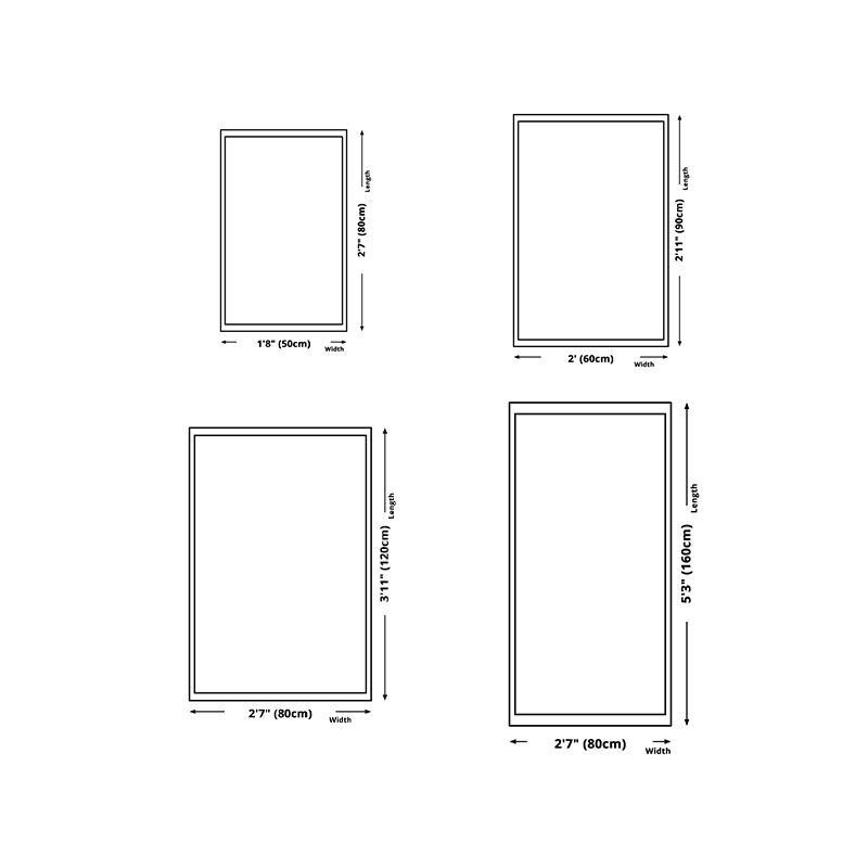 Black and White Checkerboard Rug Modern Polyester Area Carpet Indoor Rug for Room