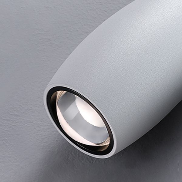 Aluminium nordique moderne suspendu plafonnier mini-pendentif éclairage pour chambre à coucher