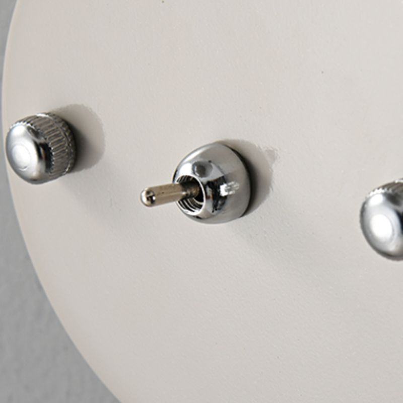 Metal Round Shape Wall Mount Lighting Nordic Macaroon 1-Light Wall Mounted Light Fixture